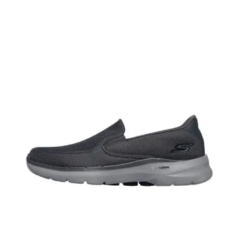 Skechers Go Walk 6 Orva Breathable Low-Top Casual Shoes Men's Carbon Gray