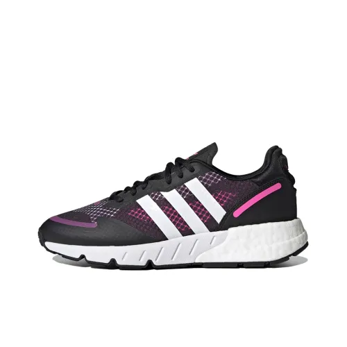 Adidas Originals ZX 1K Casual Shoes Women's Low-Top Black/Pink