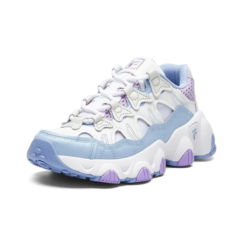 FILA FUSION Jagger Casual Shoes Women's Low Top Group White/Lavender-1