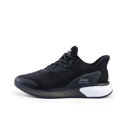 Jeep Casual Shoes Men Low-Top Black