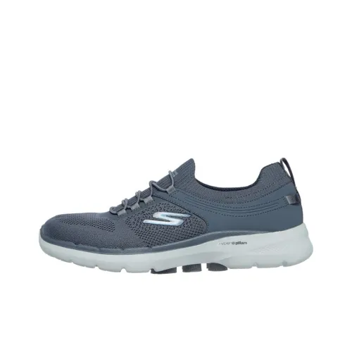 Skechers Go Walk 6 - Magic Melody Durable Breathable Low-Top Casual Shoes Women's
