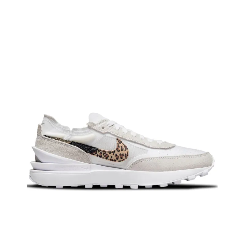 Nike Waffle One White Leopard Women's-1