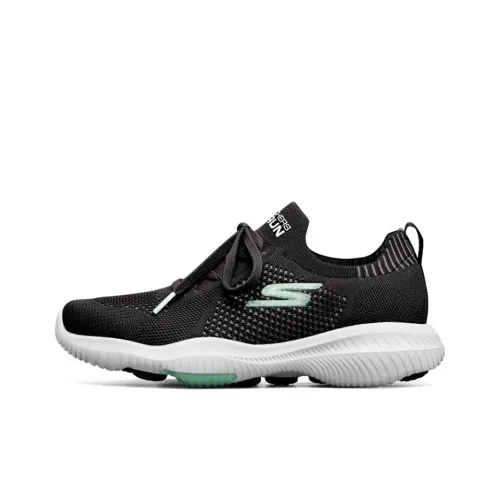 Skechers Go Walk Revolution Ultra Sports Shoes Black/White/Green Women's