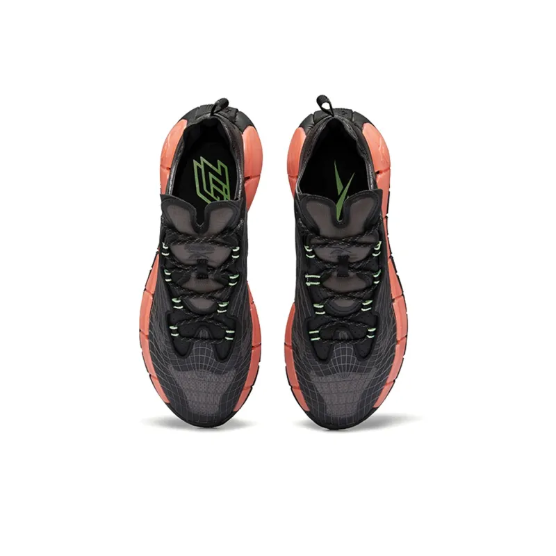 Reebok Zig Kinetica Ii Digi Scape Orange Flare-3