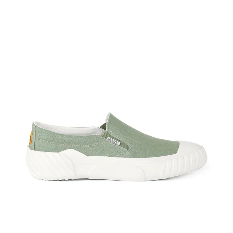 KENZO Tiger Crest Casual Shoes Men's Matcha-1
