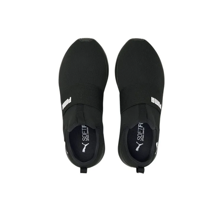 PUMA Softride Sophia Slip On 'Black White' Women's-2