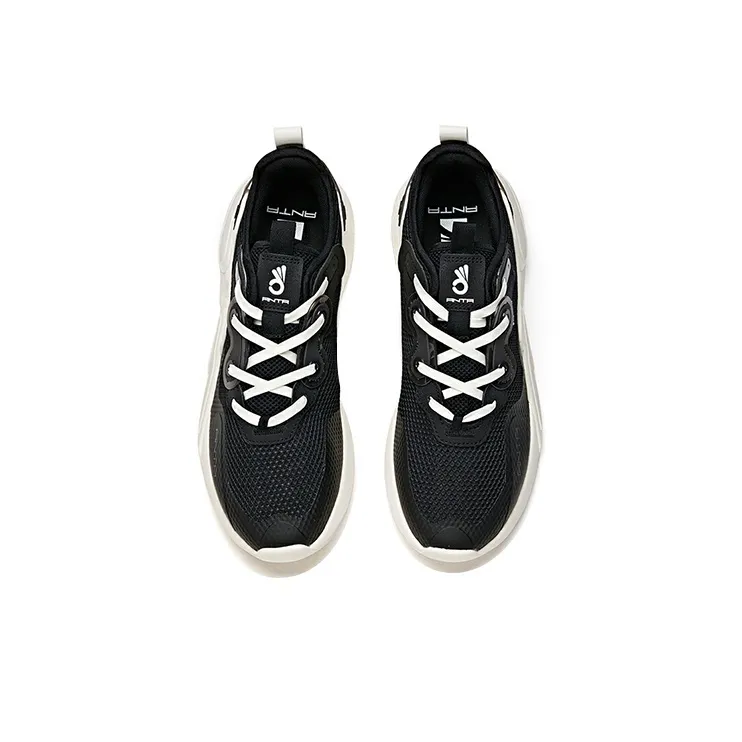 ANTA Casual Shoes Men Low-Top Black/White-2