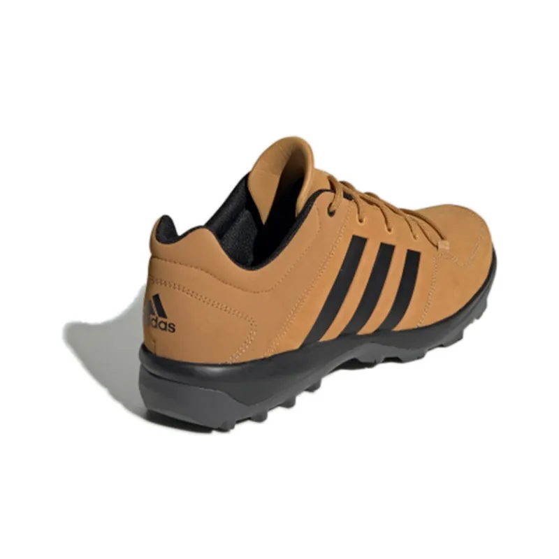 Adidas Daroga Plus Lea Slip-Resistant Low-Top Casual Shoes Men's Brown Black-3
