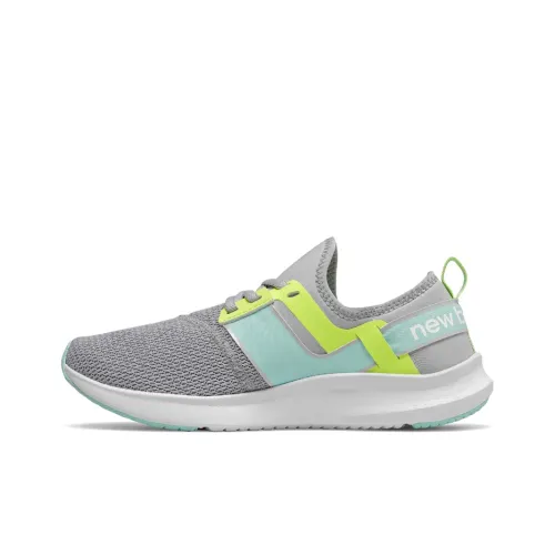 New Balance NB Nergize Casual Shoes Women's Low-Top Gray Green Yellow