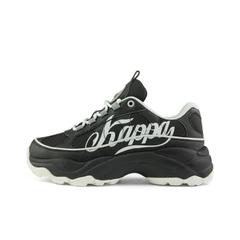 Kappa Cushioning Anti Slip And Wear Resistant Low Top Casual Shoes Unisex Black