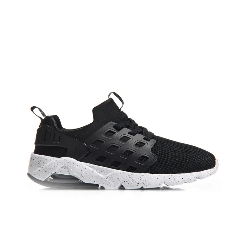 LINING Bubble Casual Shoes Women's Low Top Black/White-1
