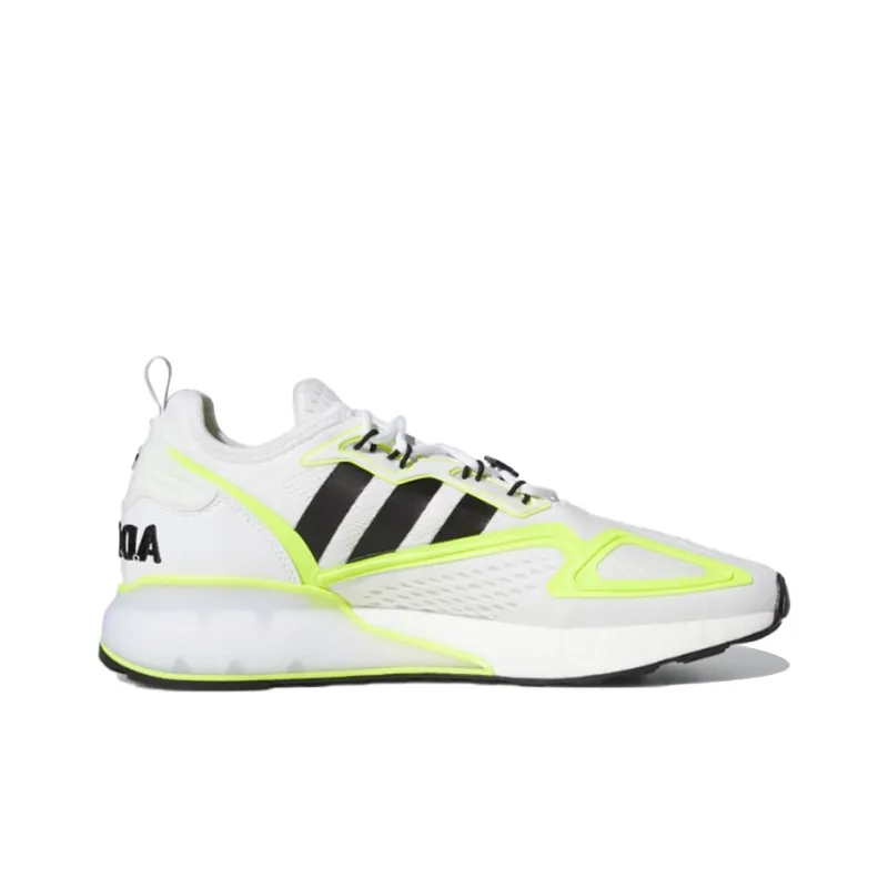 Adidas 2K Boost White Solar Yellow-1