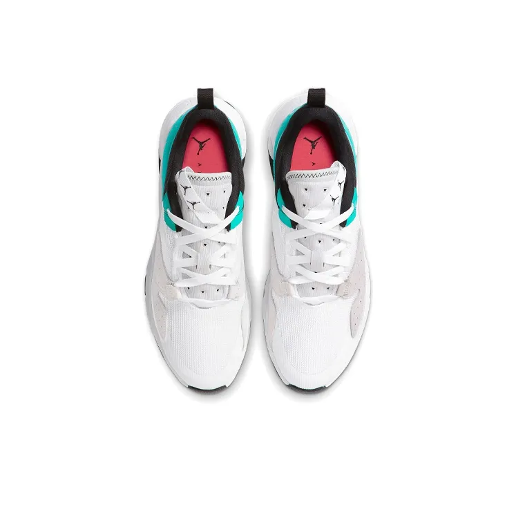 JORDAN Air Cadence Shoes White/Black/Green-3