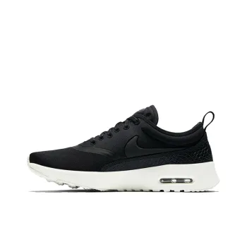 Nike Air Max Thea Ultra Premium Cushioned Slip Resistant Low Top Casual Shoes Women's Black White