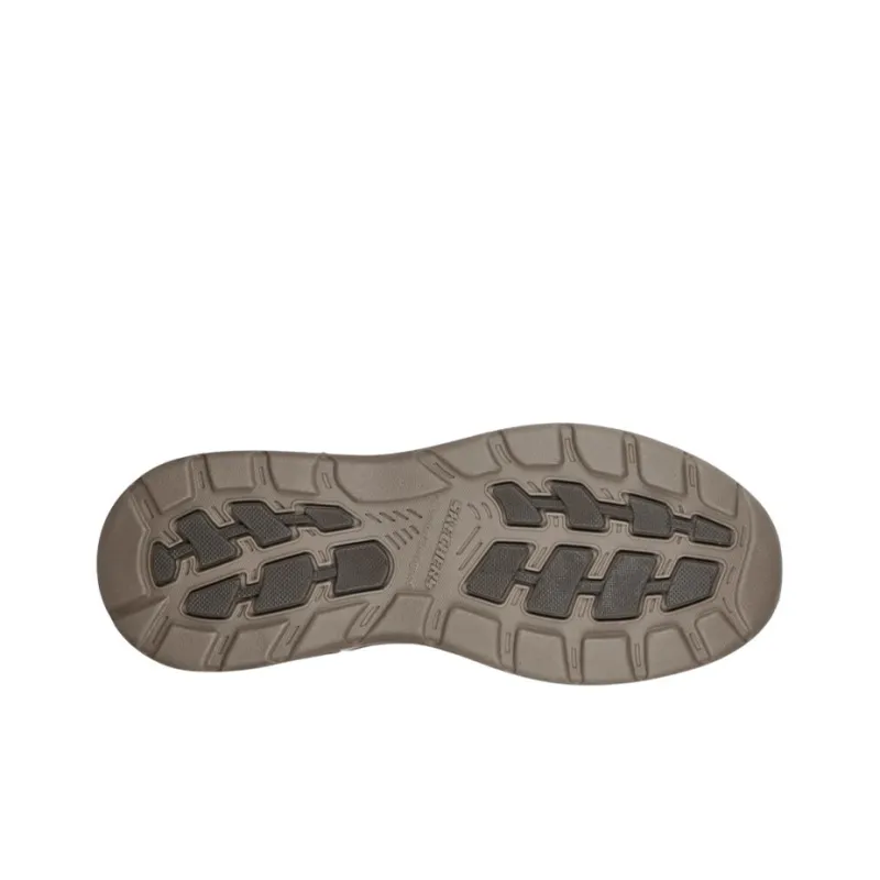 Skechers Arch Fit Collection Arch Fit Motley Breathable Low-Top Casual Shoes Men's Brown Gray-3