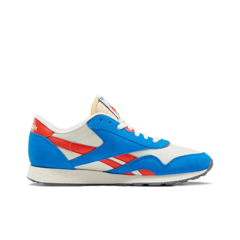 Reebok Classic Nylon Sports Shoes White/Blue/Black-1