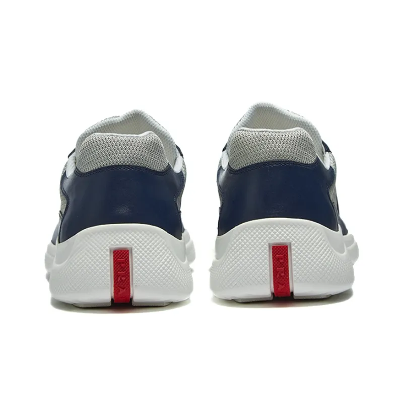 PRADA Shock Absorbers Low Top Sports Casual Shoes Men's Dark Blue-3