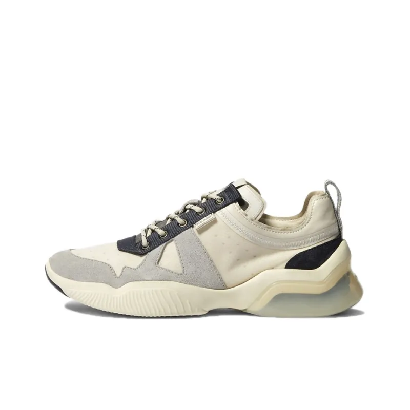 COACH CitySole Runner Low-Top Casual Shoes Men's Greige Black-0