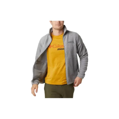 Columbia Jackets Men Light Gray