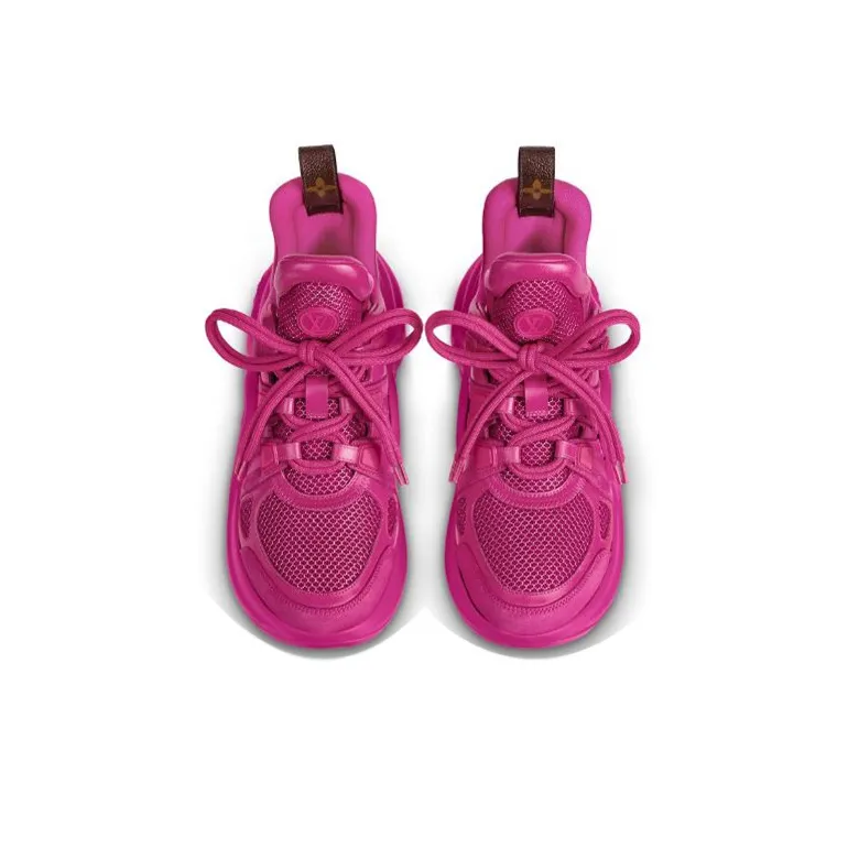 LOUIS VUITTON Arclight Trainer Rose Pop Women's-4