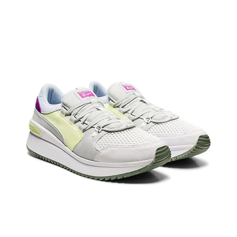 Onitsuka Tiger Empirical Lo 2.0 Anti-Slip And Wear-Resistant Breathable Low-Top Casual Shoes Unisex Gray Yellow Purple-2
