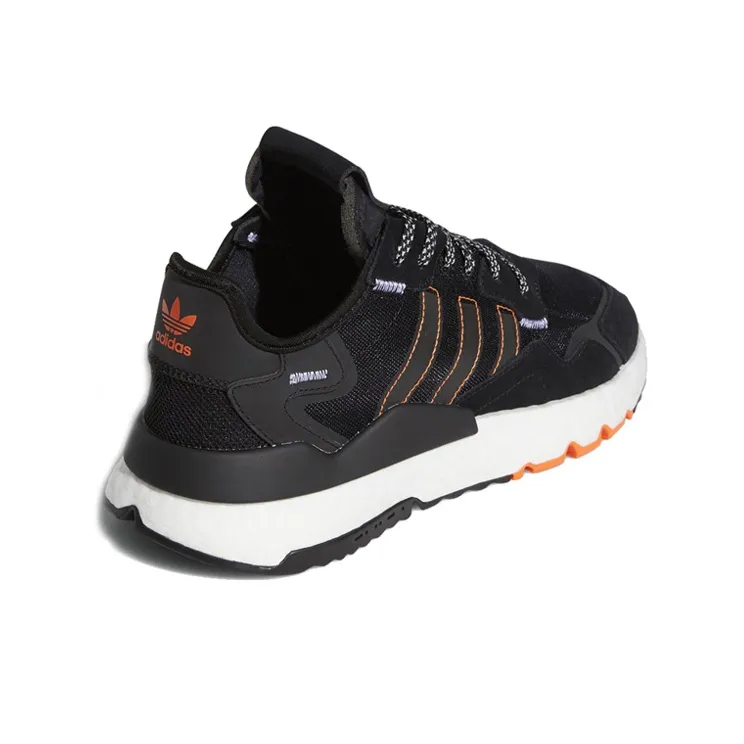 Adidas Nite Jogger Core Black Solar Orange-3