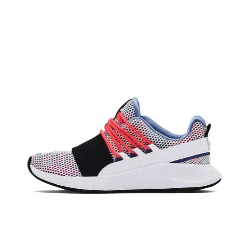 Under Armour Breathe Lace Casual Shoes Women's Low-Top White/Red/Mineral Blue