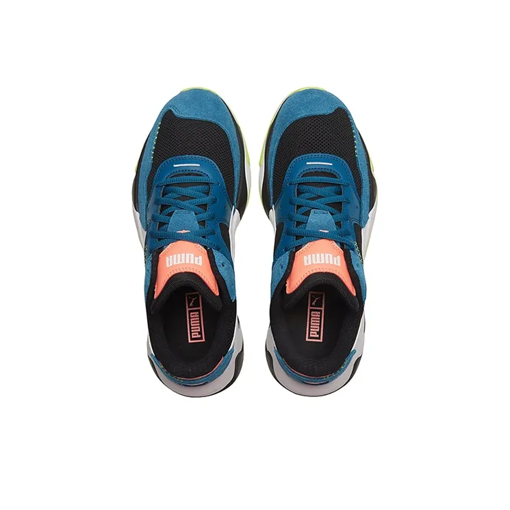 PUMA Storm Stitching 'White Black Blue'-3