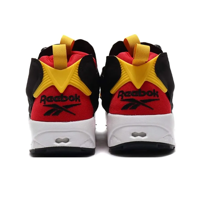 Reebok Instapump Fury Scarlet Toxic Yellow-4