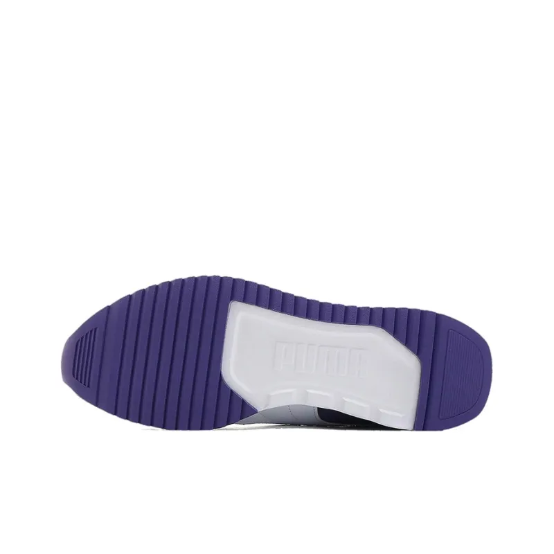 PUMA R78 Blue/White/Purple Low Sneakers-5