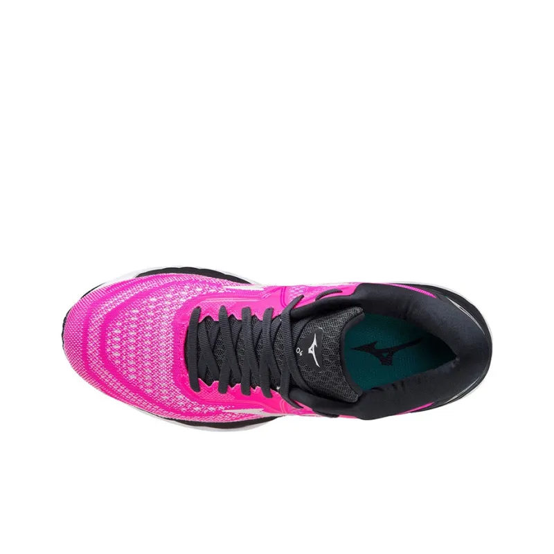 Mizuno Wave Sky 4 Casual Shoes Women's Low Top Rose Red-2