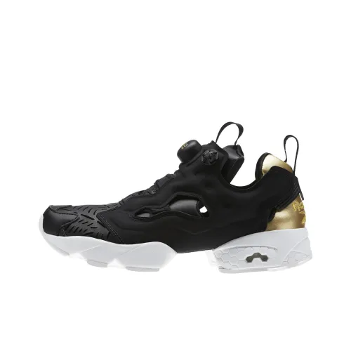 Reebok Instapump Fury Cutouts Running Shoes Black Women's