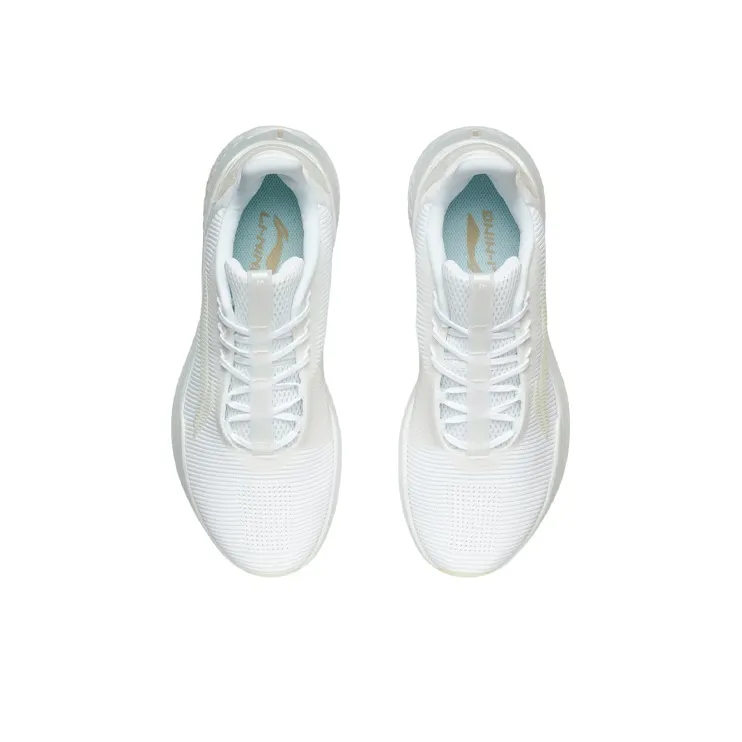 LiNing Boundless 2 Cushioning Anti-Slip Wear-Resistant Breathable Lightweight Rebound Low-Top Sports Casual Shoes White-3