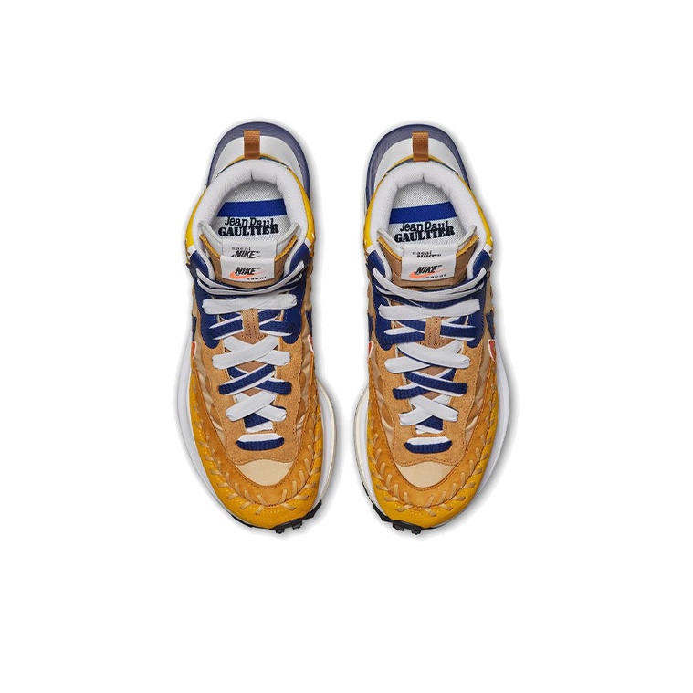 nike vaporwaffle sacai jean paul gaultier sesame blue