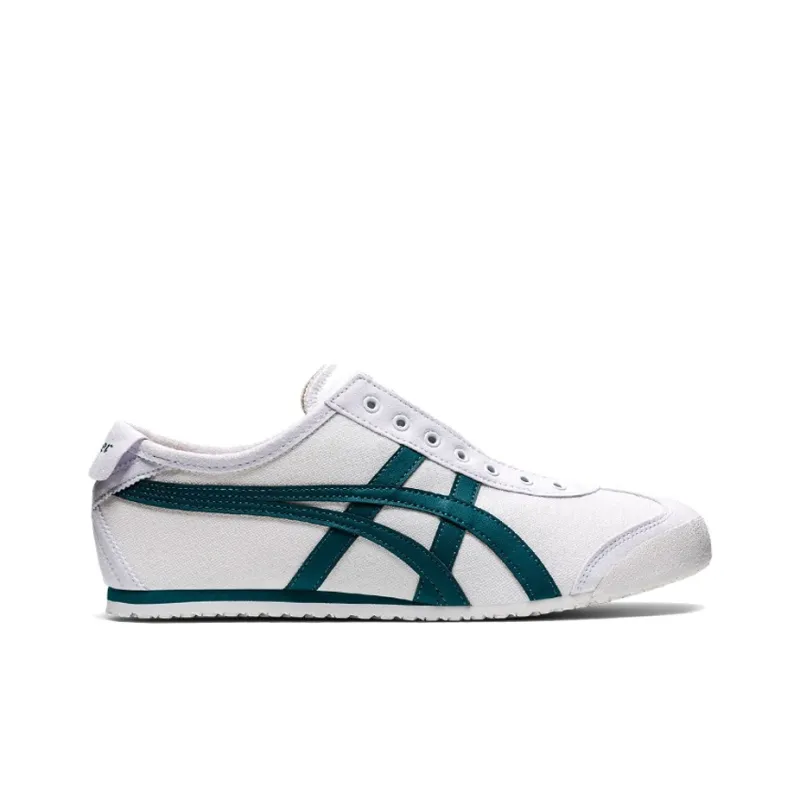 Onitsuka Tiger Mexico 66 Slip‑on White Velvet Pine-1