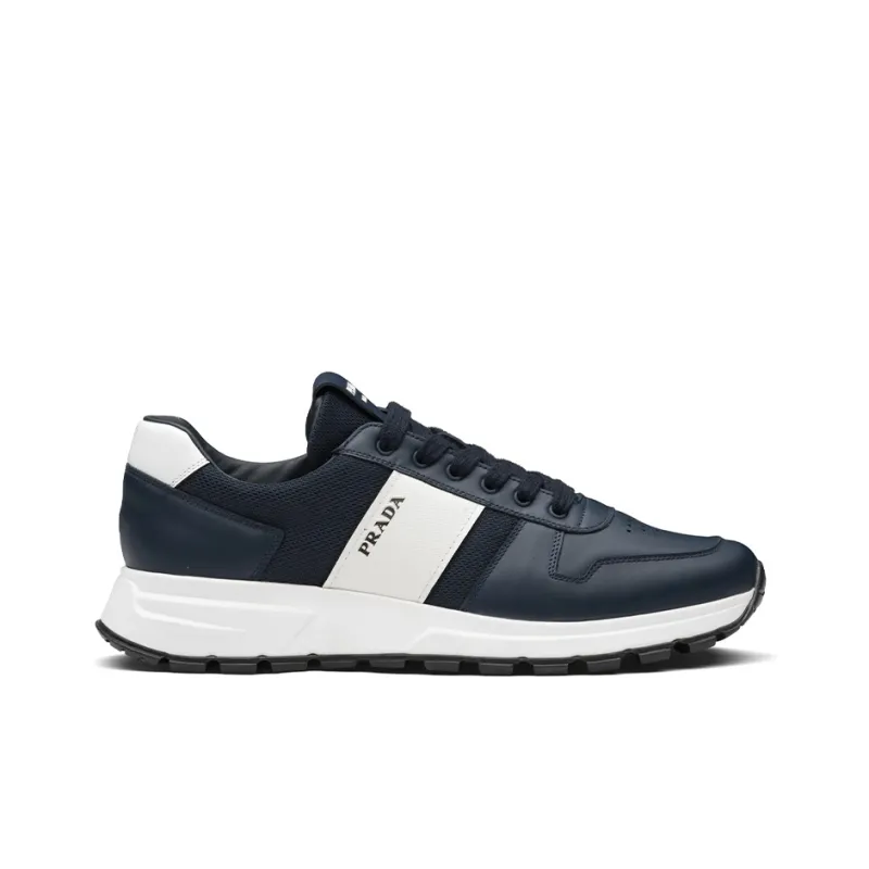 PRADA PRAX 1 Low Top Sports Casual Shoes Men's Blue White-1
