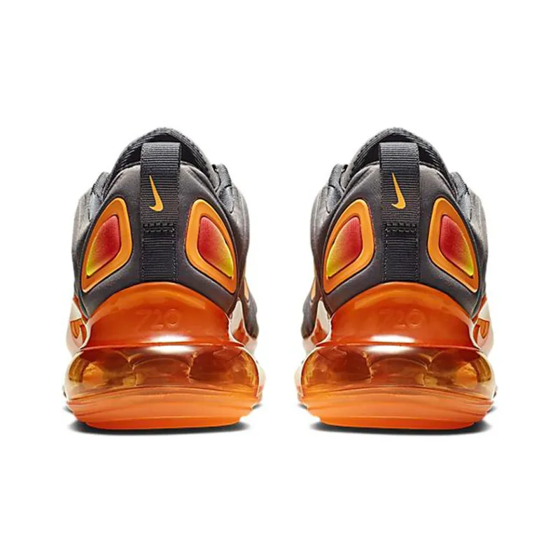 Nike Air Max 720 Black Fuel Orange GS-3
