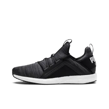 PUMA Mega Energy Heather Knit Low Top Sneakers Black