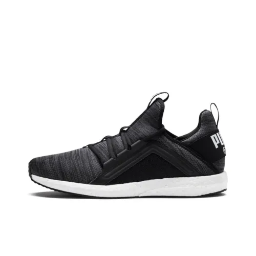 PUMA Mega Energy Heather Knit Low Top Sneakers Black