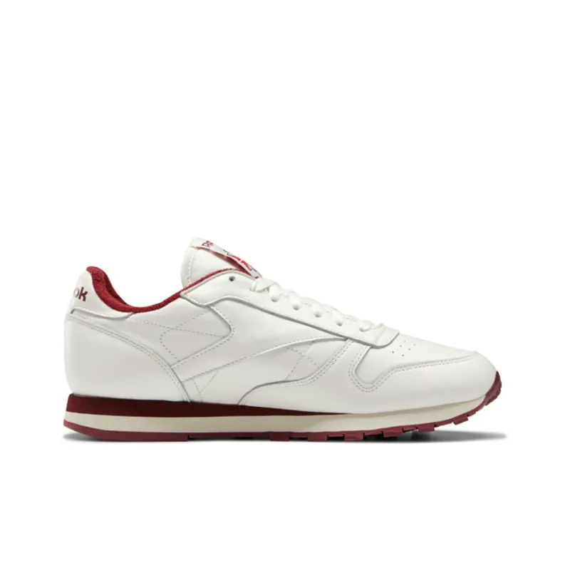 Reebok Classic Leather Chalk Classic Burgundy-1