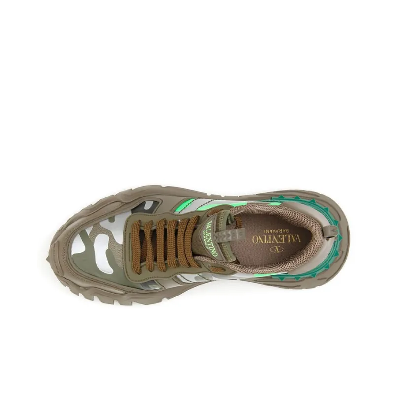 Valentino Rockrunner Camo Plus 'Military Neon Green'-3