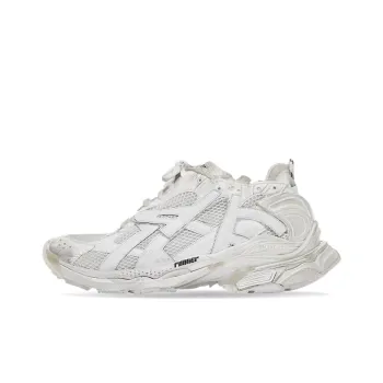Balenciaga Runner Sneakers 'Whtie Mesh And Nylon' Women's