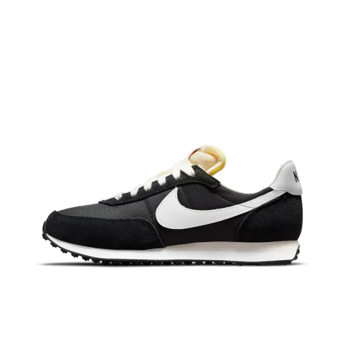 Nike Waffle Trainer 2 Black White GS