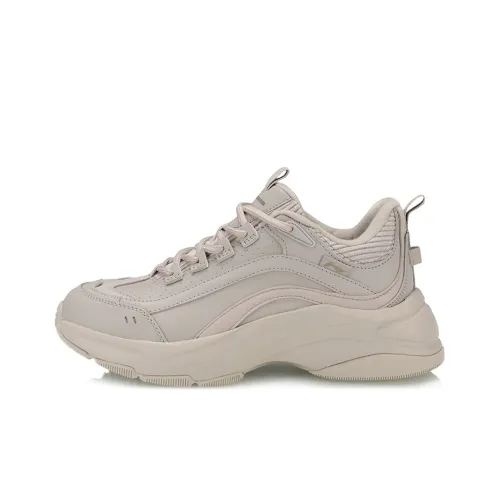 LINING Aurora WindWalker Chunky Sneakers Women's Low-Top Light Gray