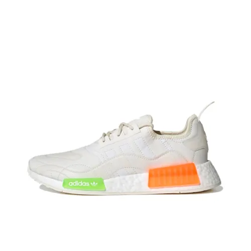 Adidas Originals NMD_R1 Casual Shoes Men Low-Top Beige/Orange/Green