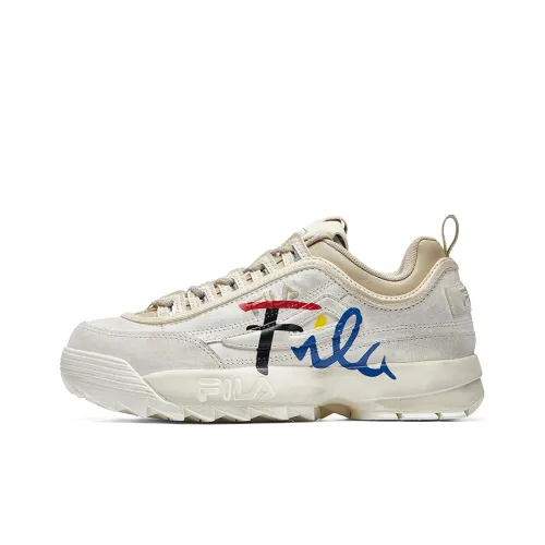 FILA FUSION CROSS OVER Casual Shoes Women's Low-Top Beige