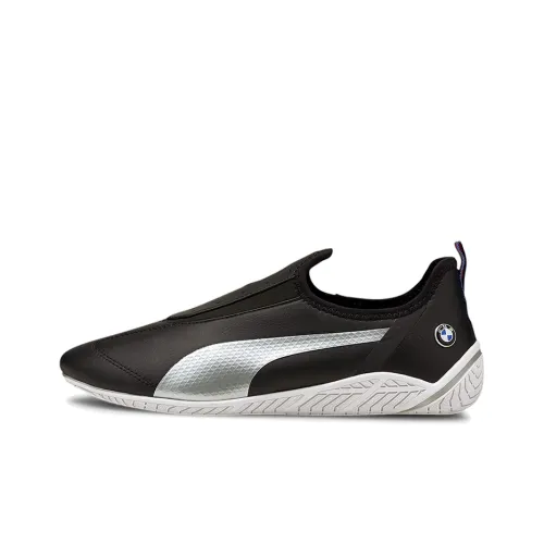 PUMA BMW M Series Casual Shoes Women's Low-Top Black/White/Grey