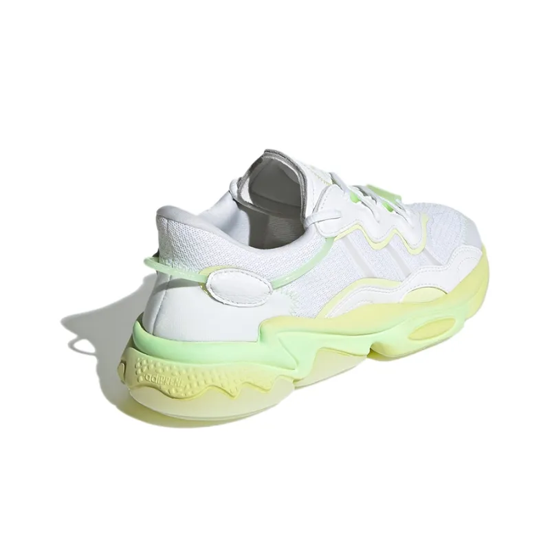 Adidas Ozweego White Yellow Tint Women's-3