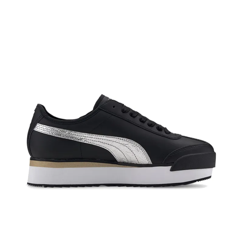 PUMA Roma Amor Metallic 'Black Metallic Silver' Women's-1
