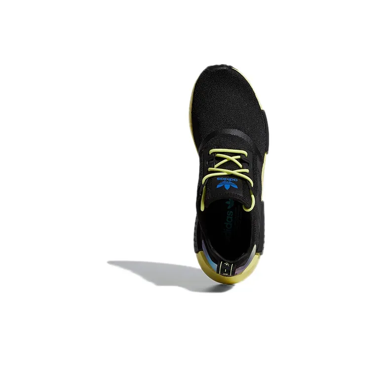 Adidas Originals Nmd R1 Pulse Yellow Core Black-4
